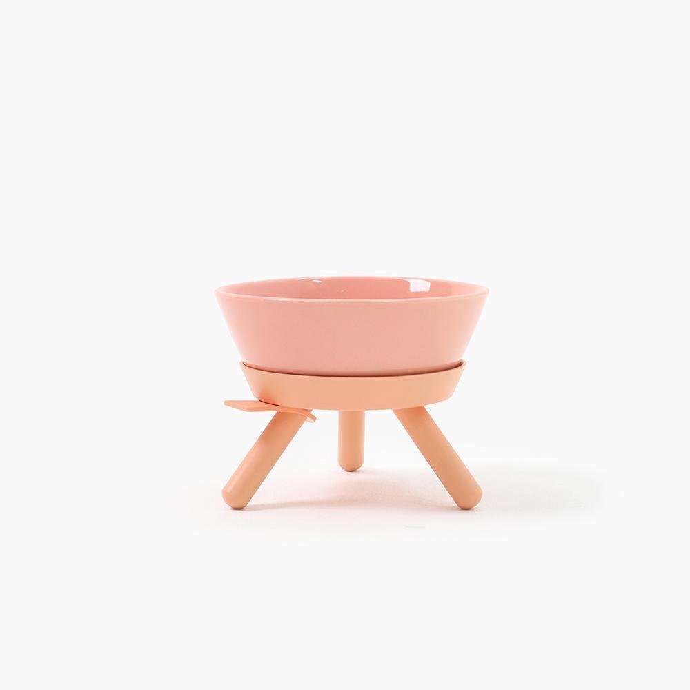 Inherent Oreo Medium Bowl - Pink - CreatureLand