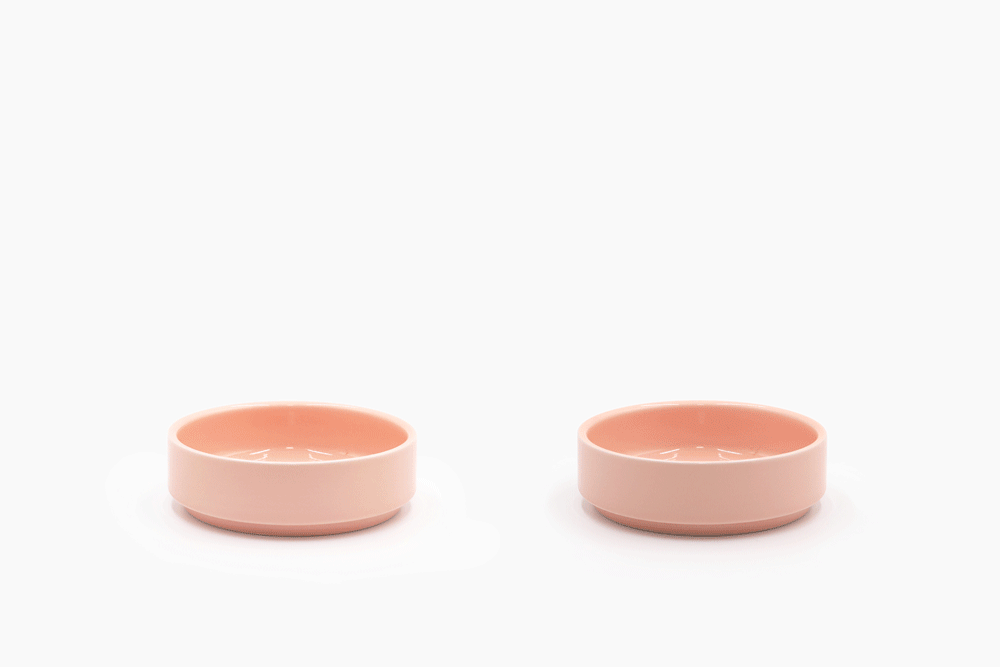 Inherent Stackable Pudding Bowl - Pink - CreatureLand