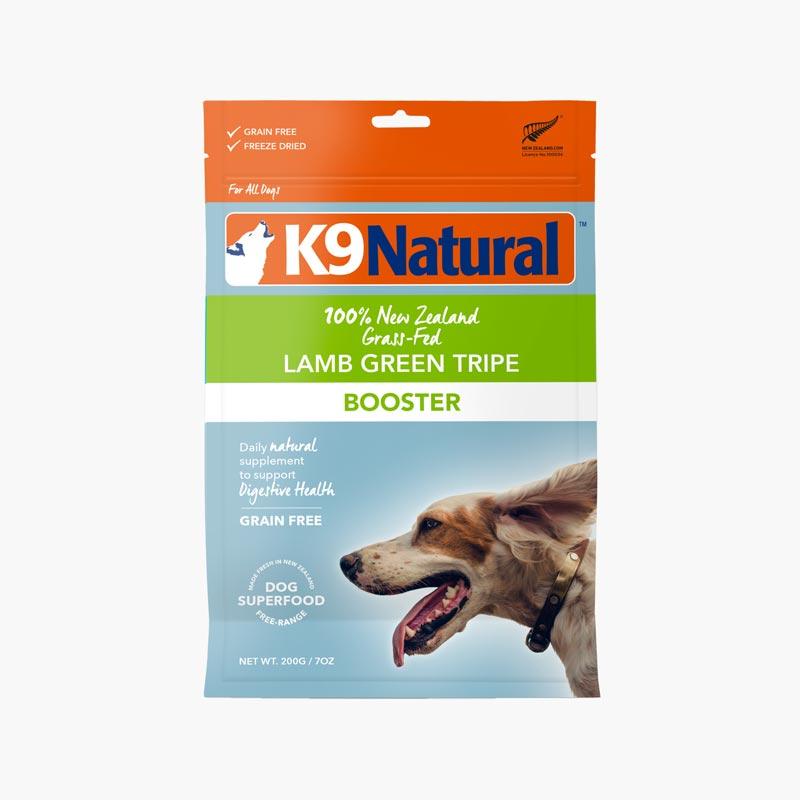 K9 Natural Freeze Dried Lamb Tripe Booster (200g) - CreatureLand