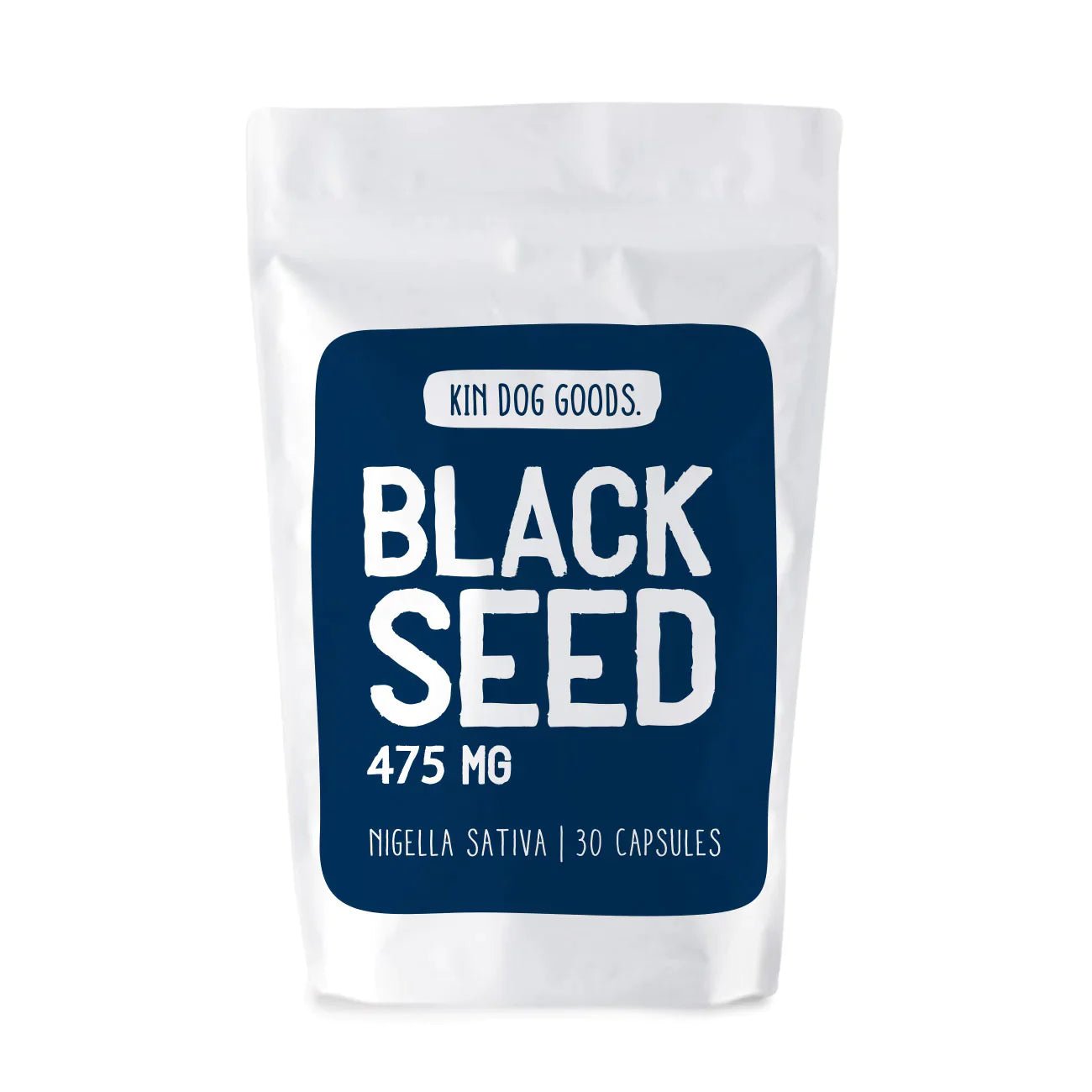 Kin Dog Goods Black Seed Dog Supplement (30 Caps) - CreatureLand