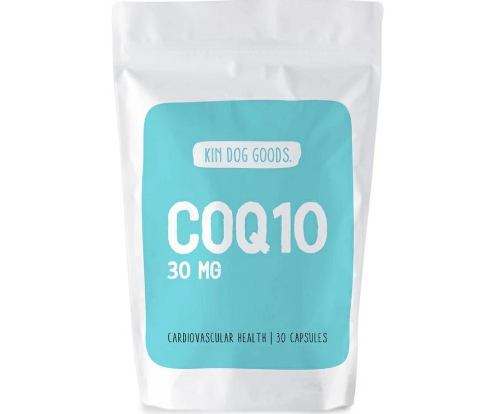 Kin Dog Goods Coq10 Antioxidant Dog and Cat Supplement (30 caps) - CreatureLand