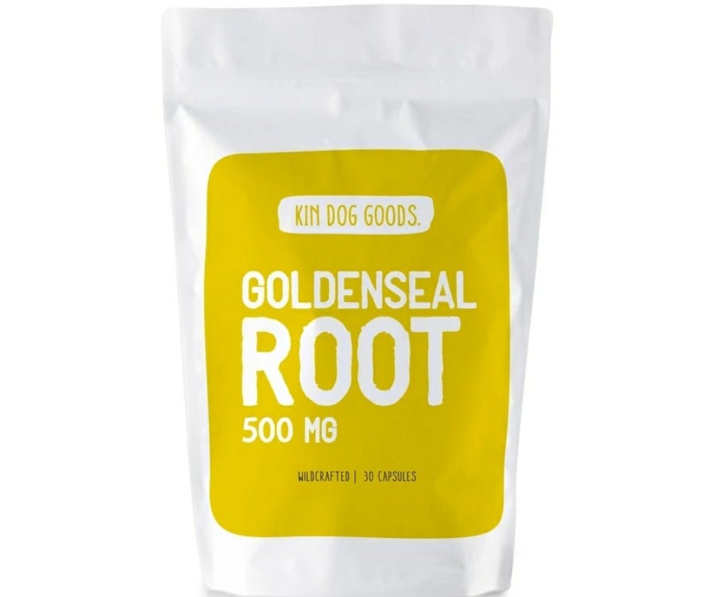 Kin Dog Goods Goldenseal Root Dog Supplement (30caps) - CreatureLand