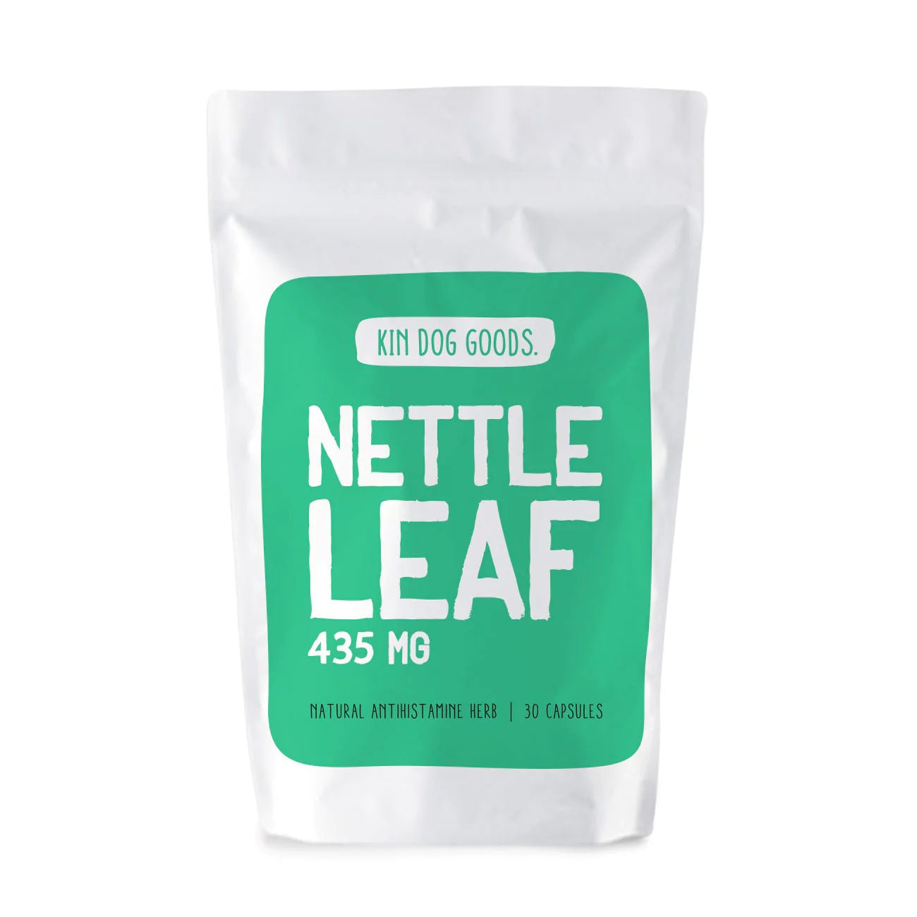 Kin Dog Goods Nettle Leaf Dog Supplement (30 caps) - CreatureLand