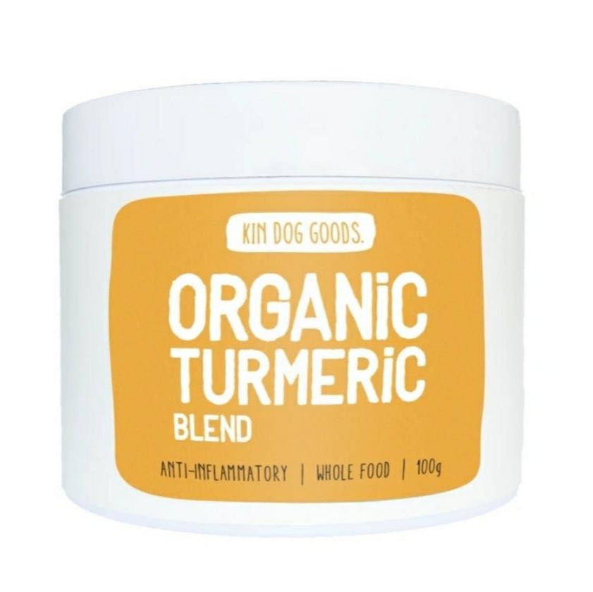 Kin Dog Goods Organic Turmeric Dog Supplement (100g) - CreatureLand