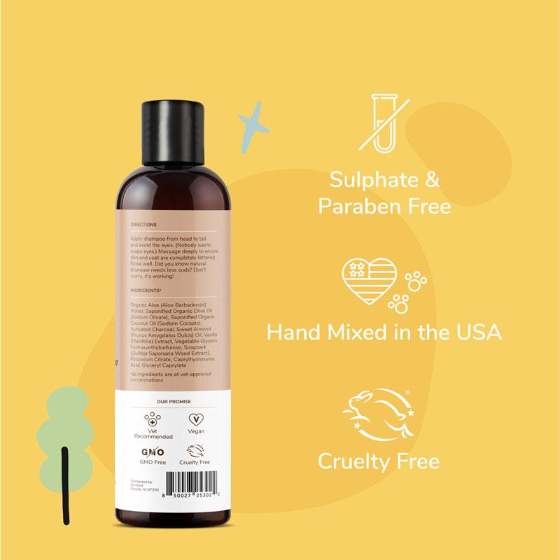 Kin+Kind Deep Clean Dog Shampoo (Almond + Vanilla) - 354ml - CreatureLand