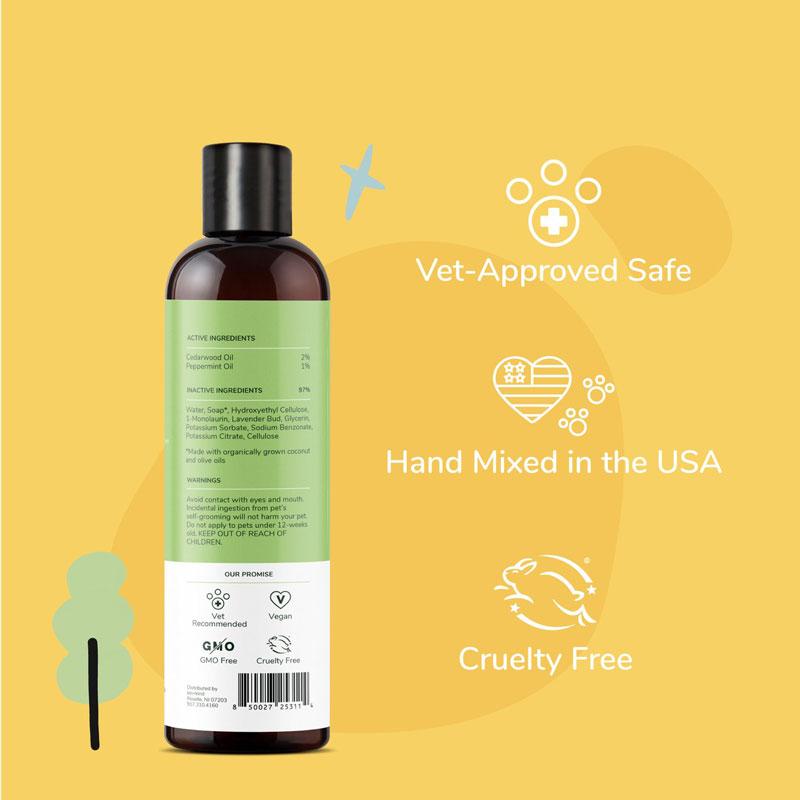 Kin+Kind Lavender Flea & Tick Shampoo For Dogs and Cats - 354ml - CreatureLand