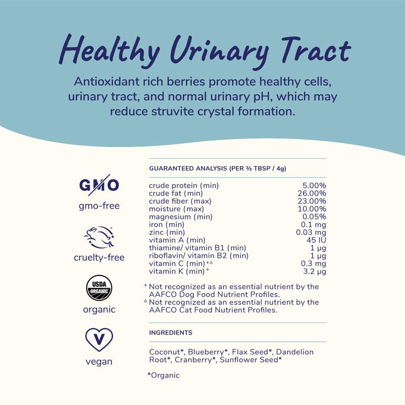 Kin+Kind Organic Healthy Immunity & Urinary Tract Dog and Cat Supplement - CreatureLand