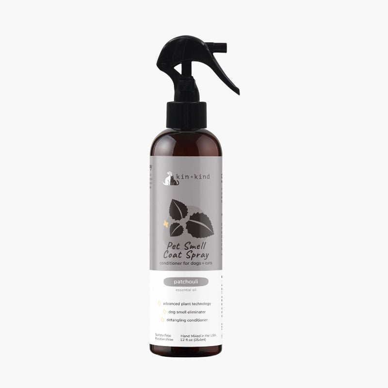 Kin+Kind Patchouli Coat Spray for Dog Smells - 354ml - CreatureLand