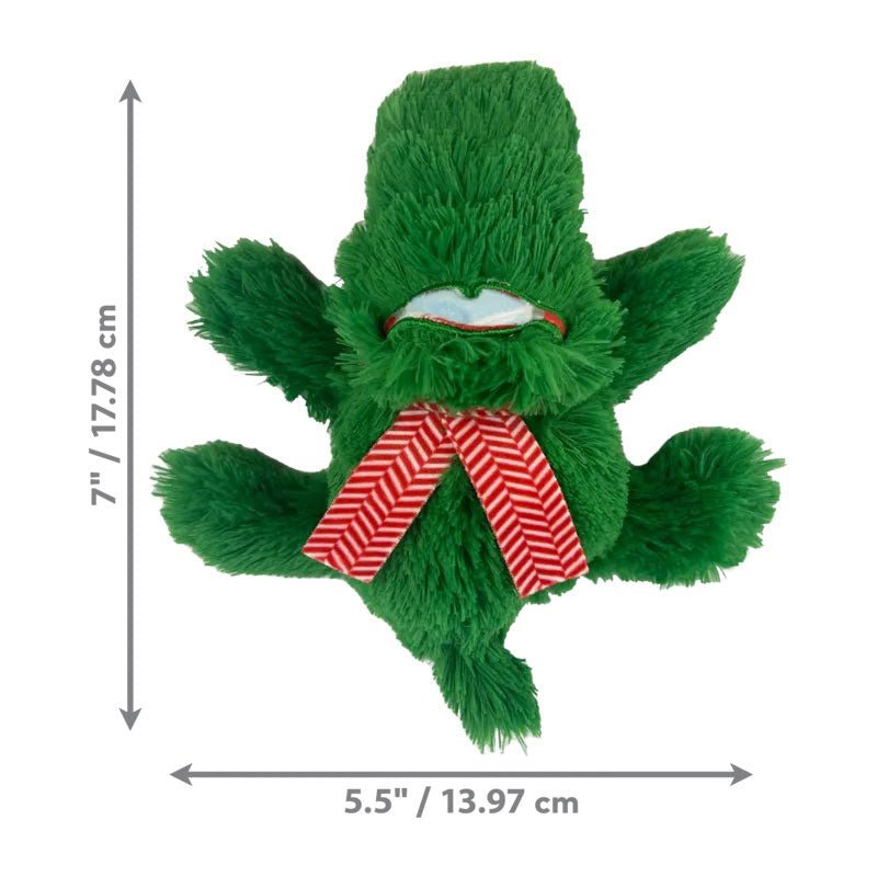 KONG® Holiday – Cozie Alligator Dog Toy (3 Designs) - CreatureLand