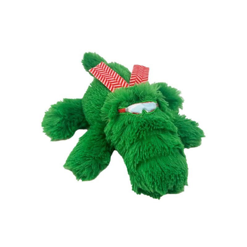 KONG® Holiday – Cozie Alligator Dog Toy (3 Designs) - CreatureLand