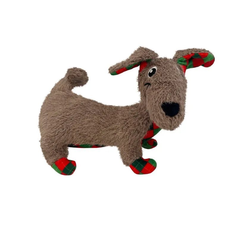 KONG® Holiday – PupSqueaks Tucker Dog Toy - CreatureLand