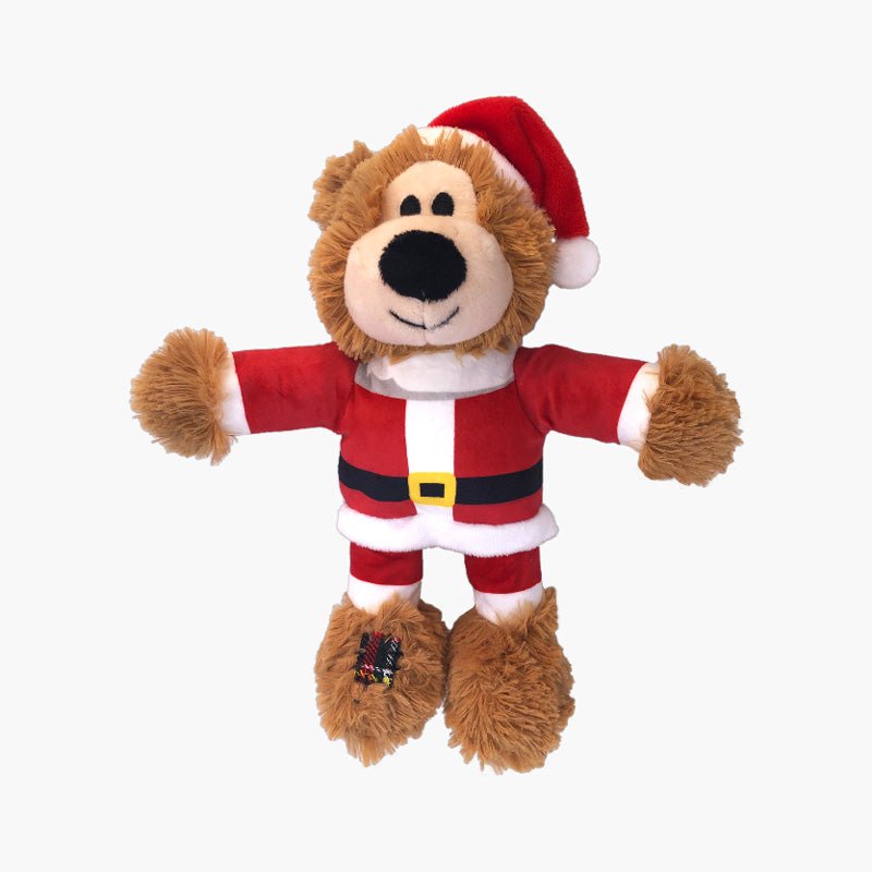 KONG® Holiday Wild Knots Bears Dog Toy (Assorted Designs) - CreatureLand