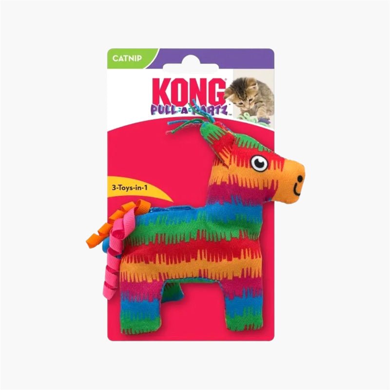 KONG® Pull-A-Partz | Pinata Catnip Toy - CreatureLand