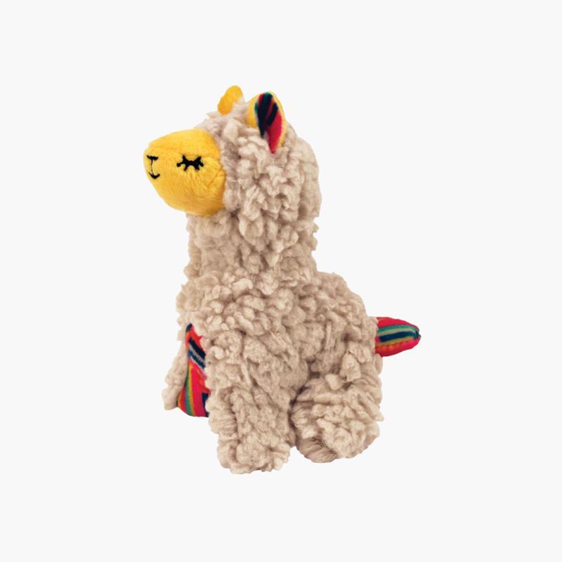 KONG® Softies – Buzzy Llama Interactive Catnip Toy - CreatureLand