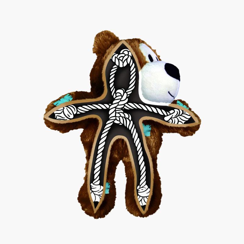 KONG® Wild Knots Bears Dog Toy (3 Colours) - CreatureLand