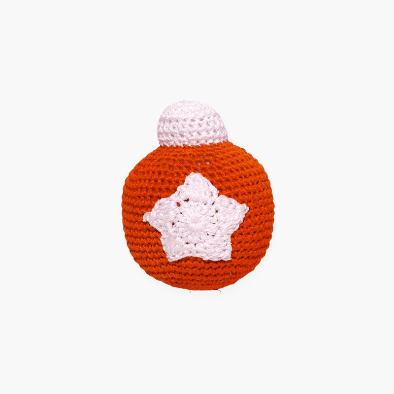 Mirage Pet Xmas Ornament Knit Knacks Organic Cotton Dog Toy - CreatureLand