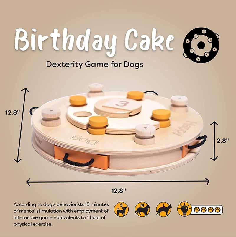 My Intelligent Pets Interactive Puzzle Game - Birthday Cake - CreatureLand