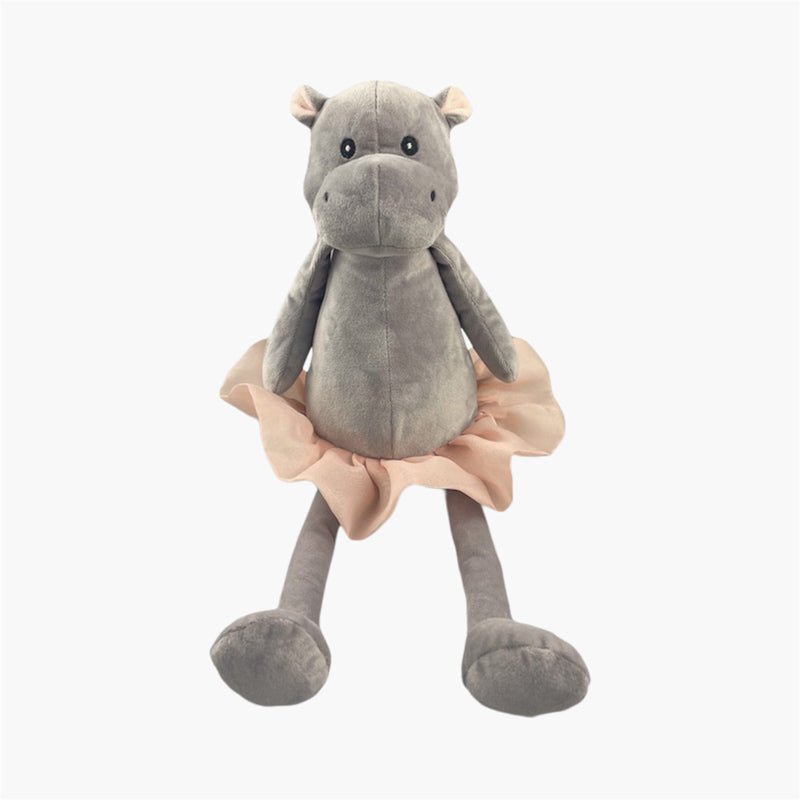 NANDOG™ Super Soft Luxe Plush Squeaker Toy | Hippo - CreatureLand