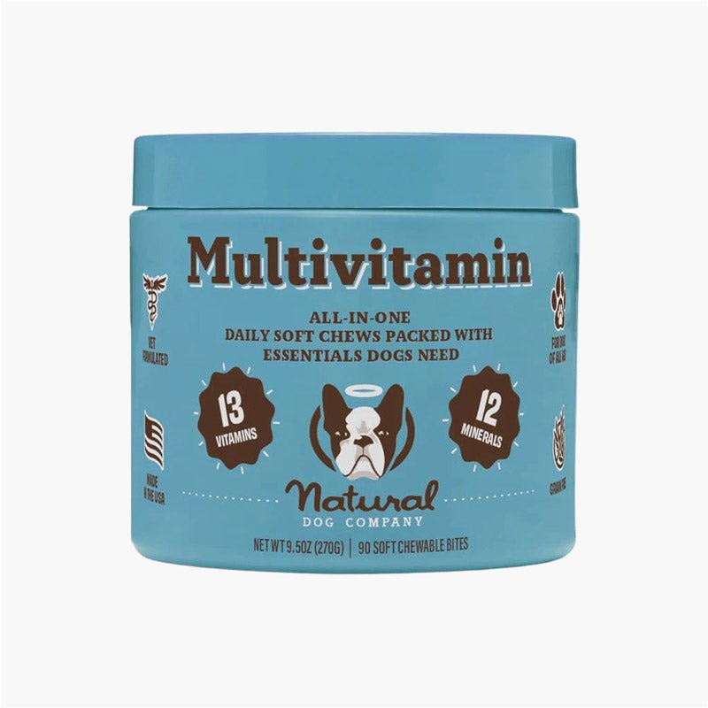 Natural Dog Company Multivitamin Supplement (90 Chews) - CreatureLand