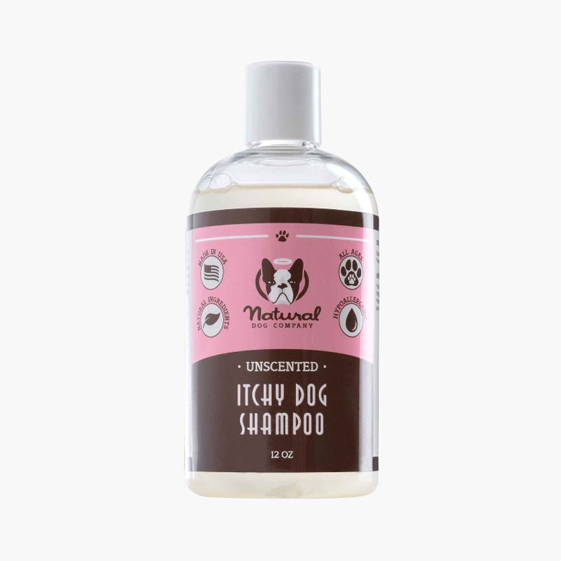 Natural Dog Company Unscented Itchy Dog Shampoo - 12oz - CreatureLand