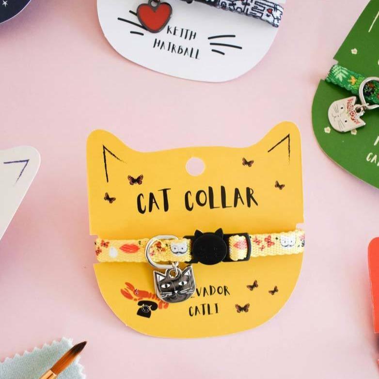 Niaski Salvador Catli Artist Cat Collar - CreatureLand