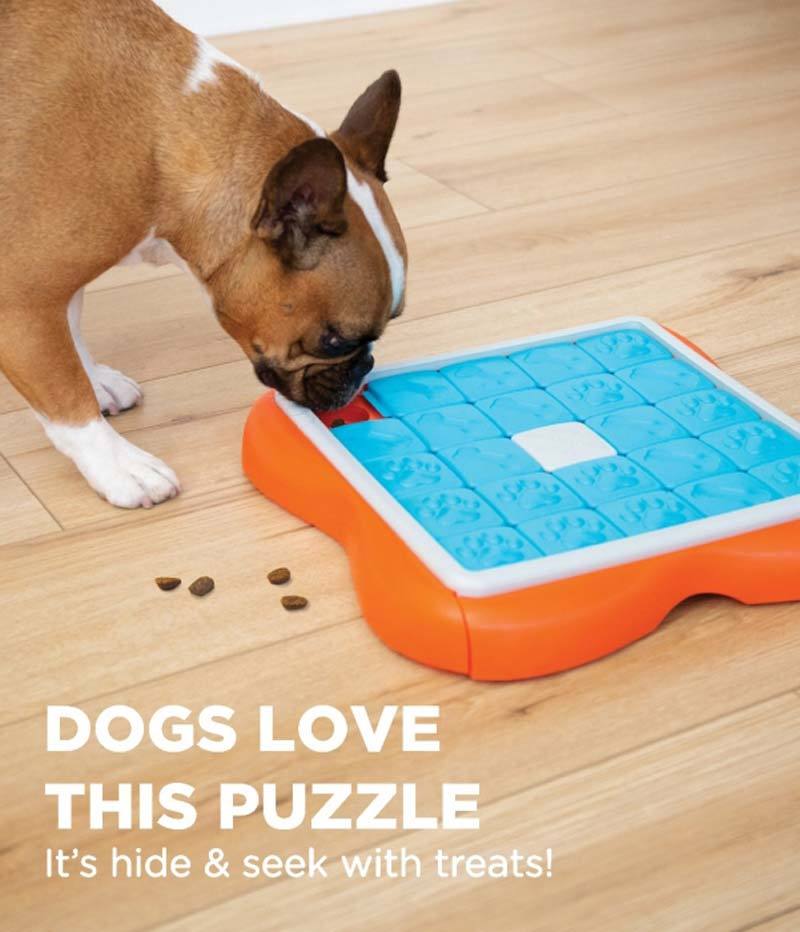 Nina Ottosson Dog Twister Interactive Treat Puzzle Dog Toy