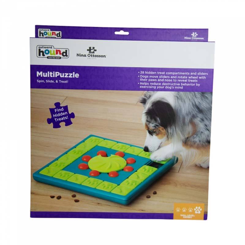 Outward Hound Twister Dog Puzzle - Level 3 Game - Four Your Paws Only