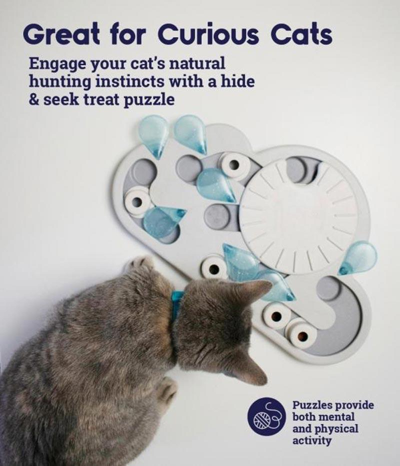 Nina Ottosson Rainy Day Cat Puzzle Game - CreatureLand
