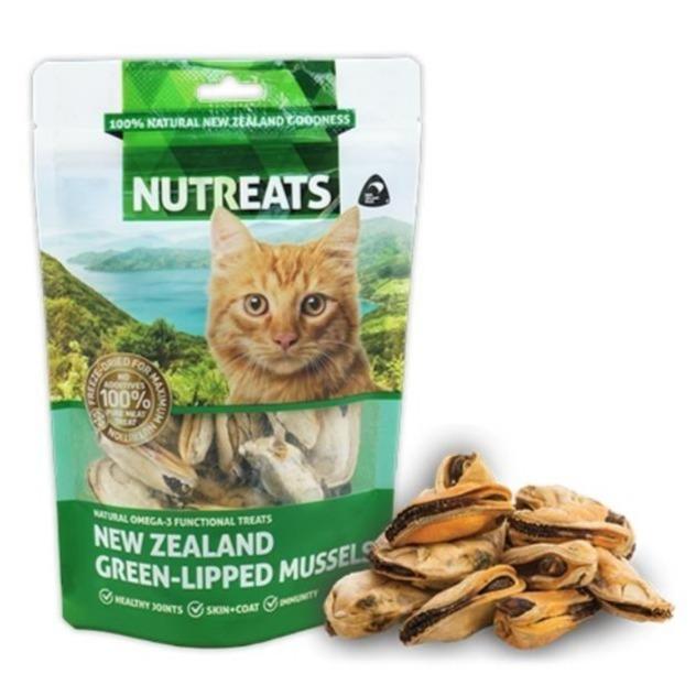 Nutreats Green-Lipped Mussels Premium Cat Treats - CreatureLand