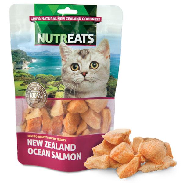 Nutreats Ocean Salmon Premium Cat Treats - CreatureLand