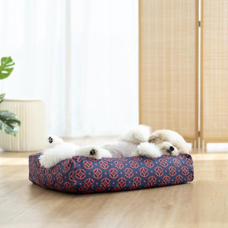 Ohpopdog Baba Navy 150 Microbeads Pet Bed - CreatureLand