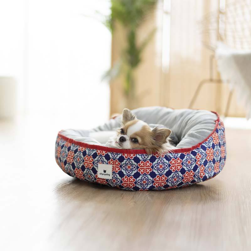 Ohpopdog Royal Blue 150 Reversible Pet Bed - CreatureLand