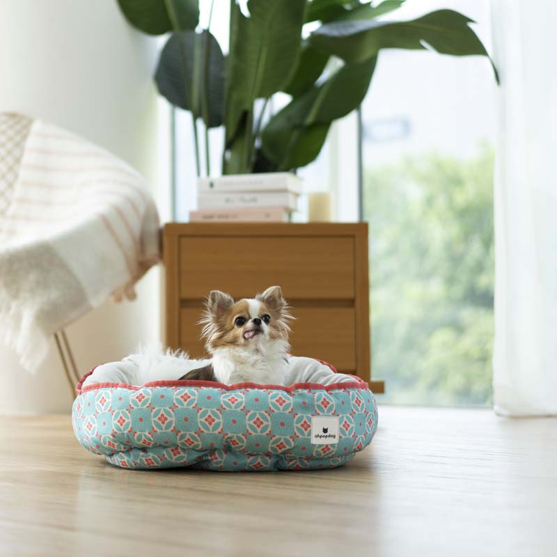 Ohpopdog Straits Mint 17 Reversible Pet Bed - CreatureLand