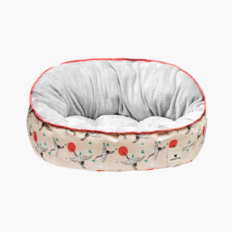 Ohpopdog Tsuru Reversible Pet Bed - CreatureLand