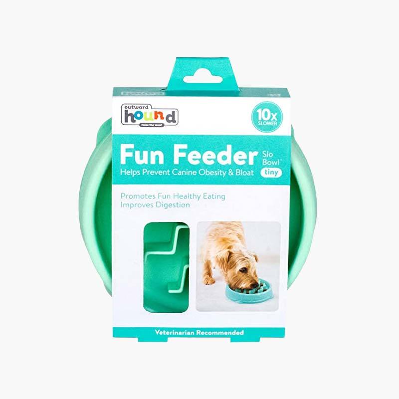 Outward Hound Fun Feeder 32-oz Plastic Dog Feeding Station Feeder