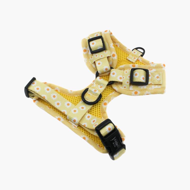 PABLO & Co. Adjustable Harness - Yellow Daisy - CreatureLand