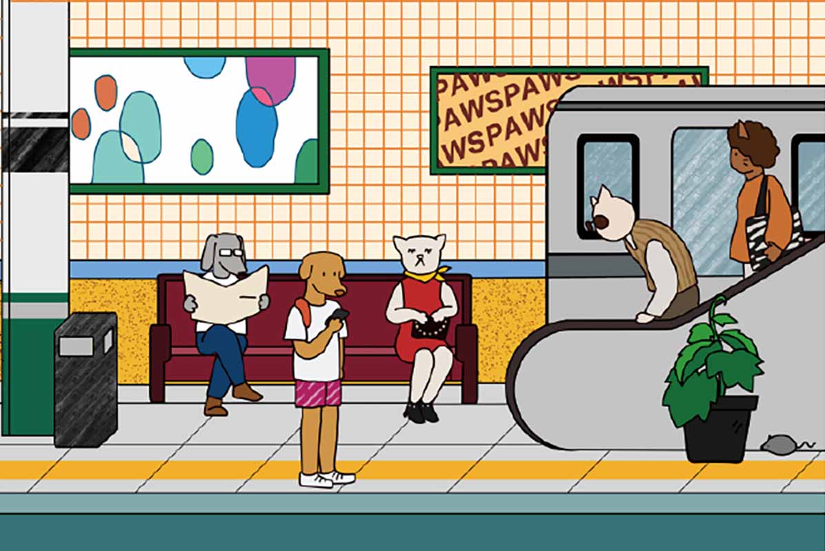 Pawzcity Subway Box Cat Scratcher - CreatureLand