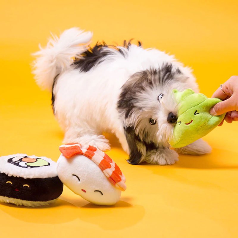 Sushi dog best sale toy