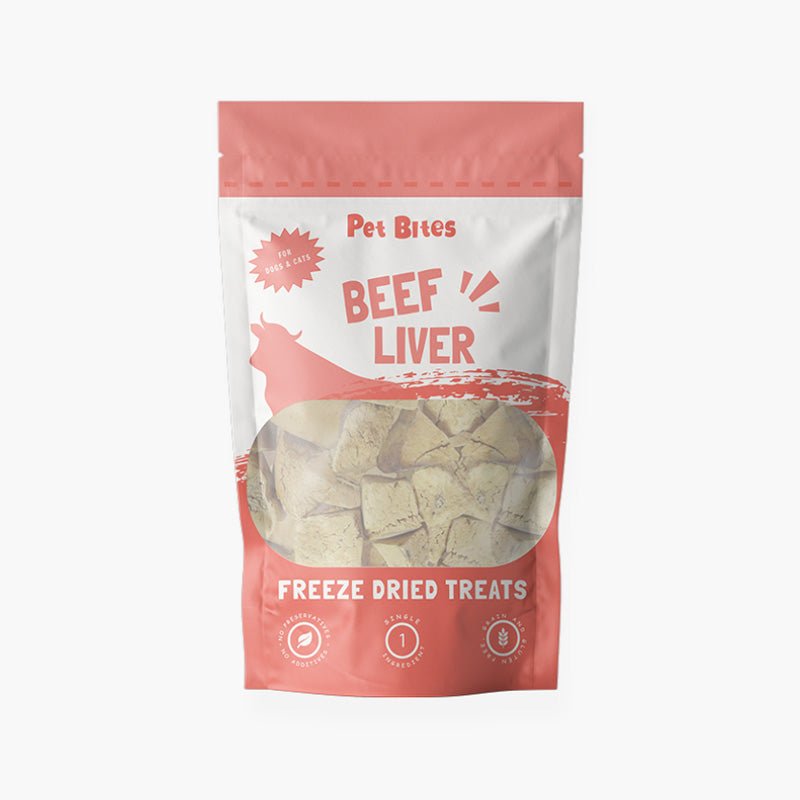 Pet Bites Freeze Dried Beef Liver (56g) - CreatureLand