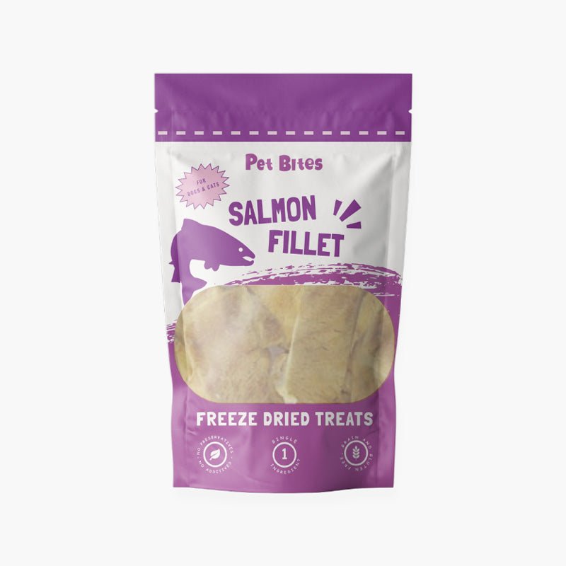 Pet Bites Freeze Dried Salmon Fillet (56g) - CreatureLand