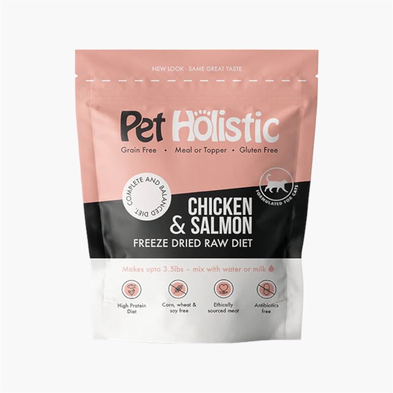 Pet Holistic Freeze Dried Raw Cat Food - Chicken & Salmon (5.7oz) - CreatureLand