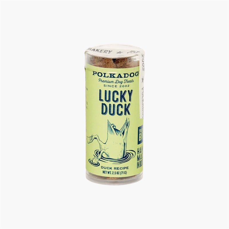 Polkadog Lucky Duck Dog Training Bits Tube (2oz) - CreatureLand