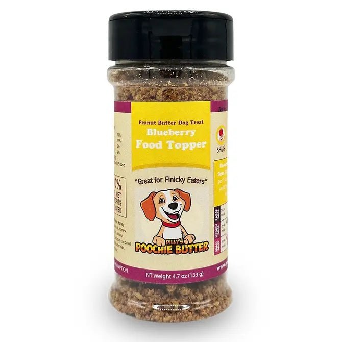 Poochie Butter All Natural Dog Food Topper | Blueberry (4.7oz) - CreatureLand