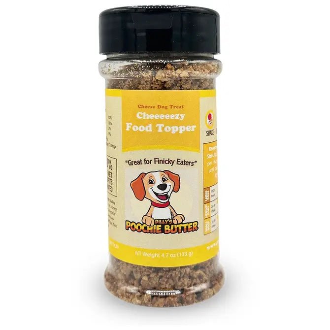 Poochie Butter All Natural Dog Food Topper | Cheezy (4.7oz) - CreatureLand