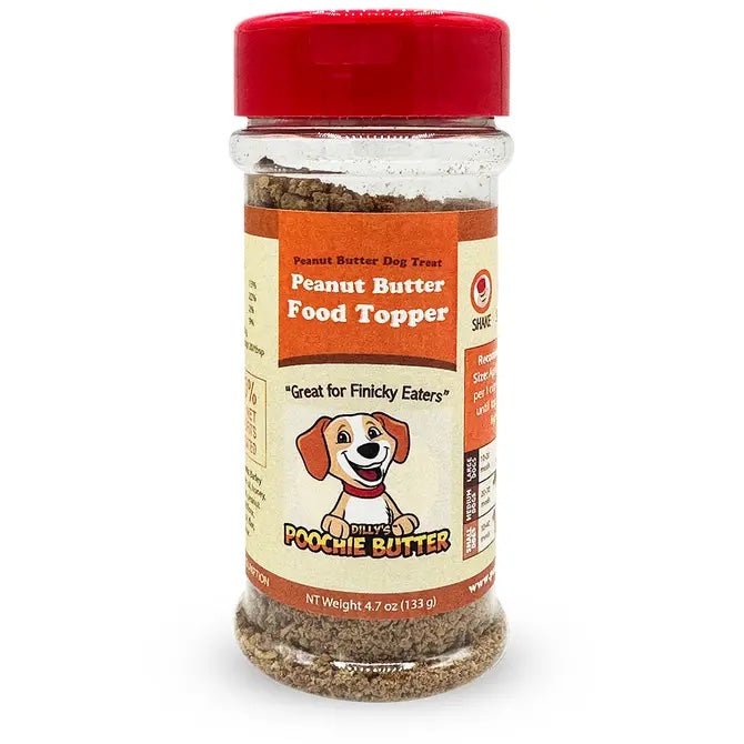 Poochie Butter All Natural Dog Food Topper | Peanut Butter (4.7oz) - CreatureLand