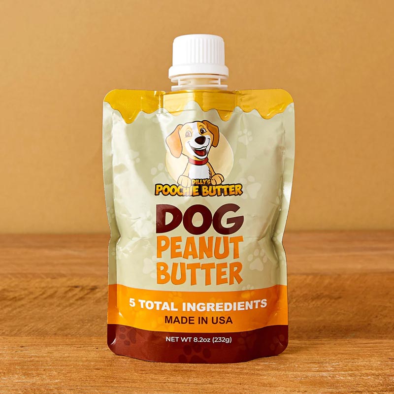 Poochie Butter Peanut Butter Spread (8.2oz Pouch) - CreatureLand