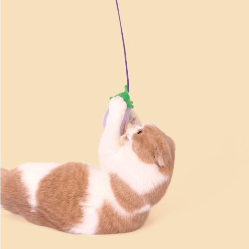 PurLab Hang Around Veggie Catnip Toy (3 Designs) - CreatureLand