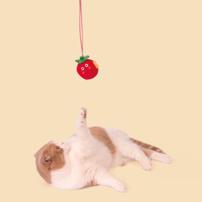 PurLab Hang Around Veggie Catnip Toy (3 Designs) - CreatureLand