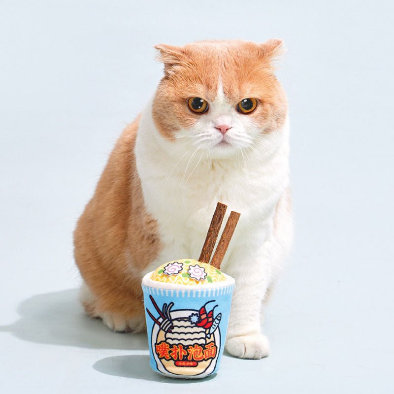 PurLab PurLab Cup Noodle Matatabi Cat Toy - CreatureLand