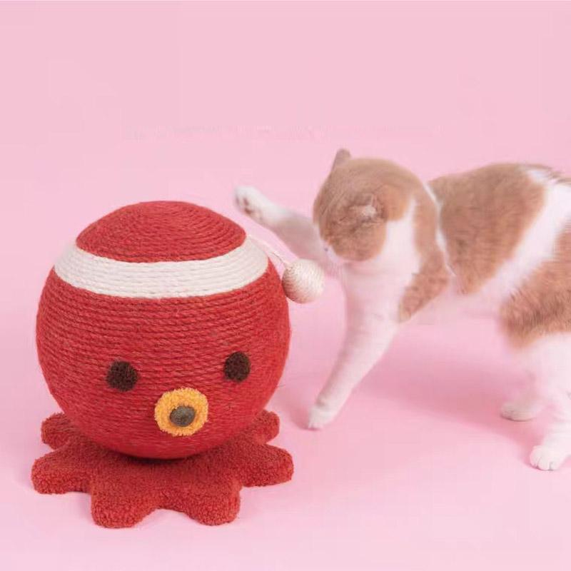 PurLab Takoyaki Cat Scratcher Ball - CreatureLand